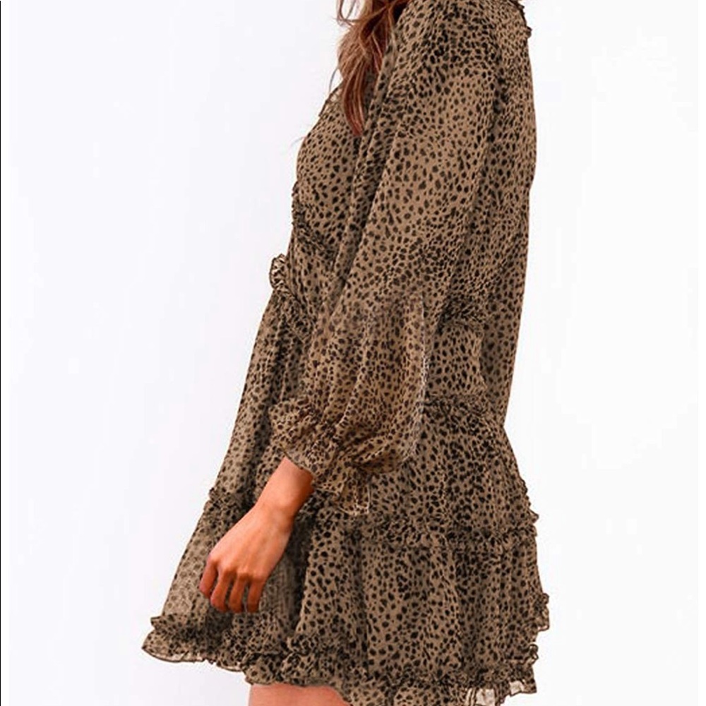 Backless Ruffled Mini Dress | XL - Picture 3 of 5